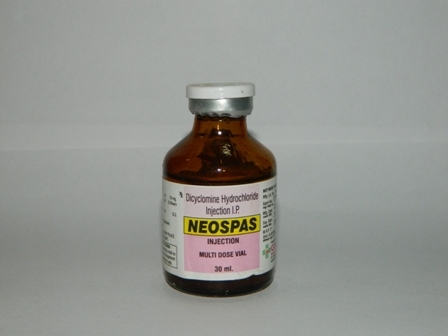 Dicyclomine Hydrchloride Injection