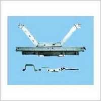 Steel V Cross Arm - Silver Metal, 19.7 Kg Weight | Precision Designed, Epoxy Powder Coated For Corrosion Resistance, Versatile For Machine Installation