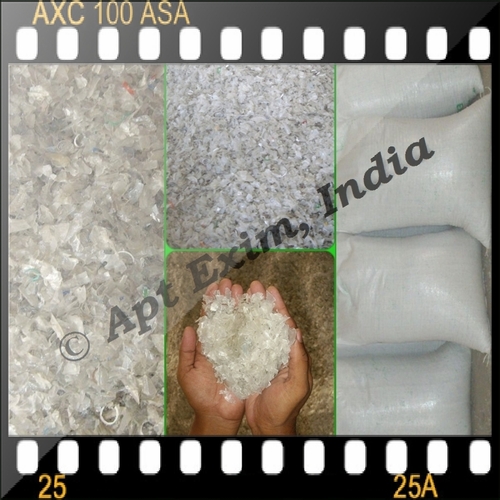 PET Flakes - Recycled PET, White, Variable Size | Washed Flakes, 99%+ Purity, Moisture <0.1%