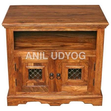 Wooden TV Cabinet Jali Type