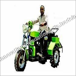 Motorcycle Driven Plough