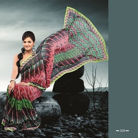 Cotton Multi Color Saree 