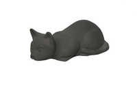 Kitten Sculpture - Finishing: Painting