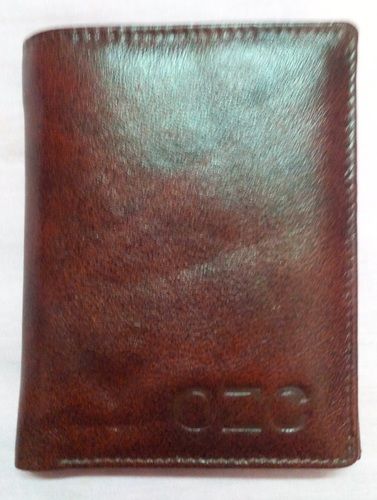 Brown Leather Note Case Size: 10.0 * 12.0 Cms.