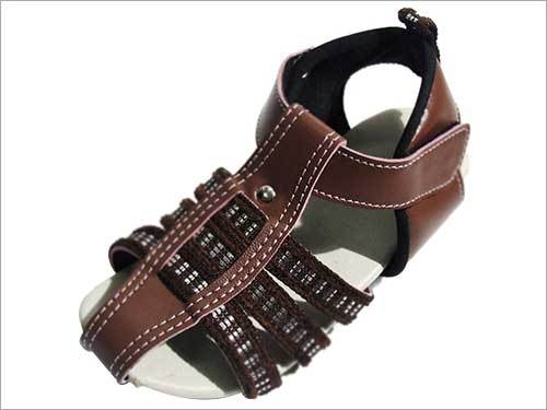 Brown Kids Sandal Upper