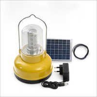 Solar Emergency Lantern - Abs Plastic, 15x10cm, Yellow | Rechargeable Battery, Led Light Source, 6-8 Hours Charge, 8-10 Hours Run Time, 5w Solar Panel, Portable Emergency Power