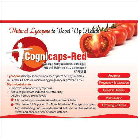 Cognicaps Red Capsules