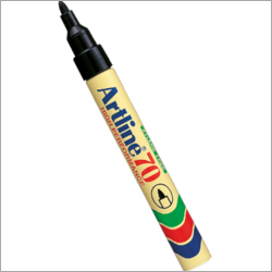 Permanent Marker - 140 mm Black, Oil-Based Ink, Fine Point Tip | Permanent Ink, Bold Lines, Water Resistant, Durable Tip