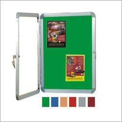 Door Covered Felt Notice Board