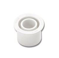 Upvc Reducing Bush - Moulding Grade, Sizes 1/2" To 4", White Color | High Durability, Chemical Resistance, Astm Standards