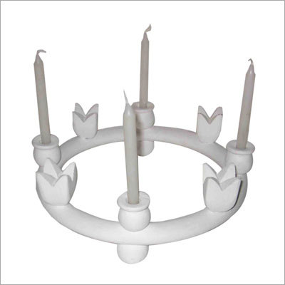 Wooden Candle Holders