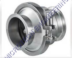 Stainless Steel Silver Color Non Return Valve