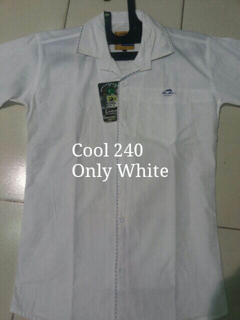 Shirt - Cotton, Medium, White | Collared, Soft Fabric, Stylish Design, Comfortable Fit, Durable, One Pocket, Half Sleeves