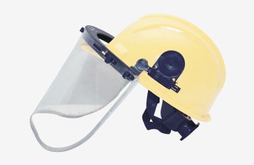 Helmet Attachable Face Shield Size: Standard