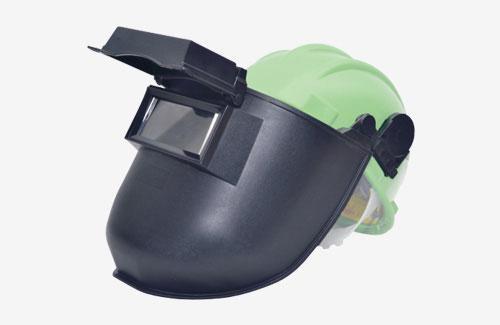 Helmet Attachable Welding Shield Size: Standard