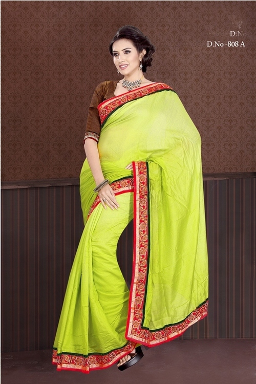 808-a - Jute Designer Saree