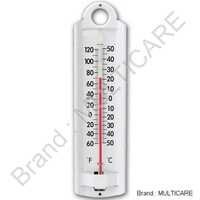 Wall Thermometer - Plastic, 130mm X 22mm | Waterproof, Accurate Reading Range: 20 To 50â°c And 0 To 120â°c, Strong Structure, Factory-tested