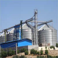 Galvanized Flat Bottom Silos