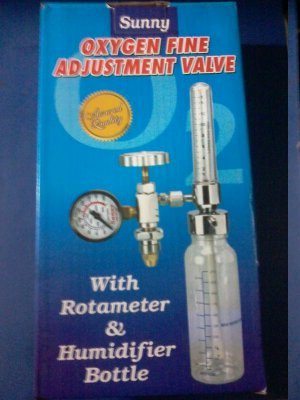 Flowmeter With Humidifier Bottle