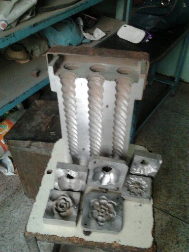 Spiral And Fancy Candle Making Die