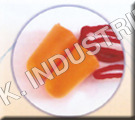 PVC Ear Plugs - Soft PVC Material for Noise Reduction | Yellow Color with Nylon Thread & Finel Cleaner