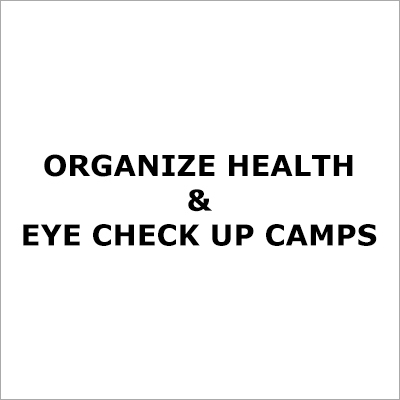 Eye Check Up Camps Services