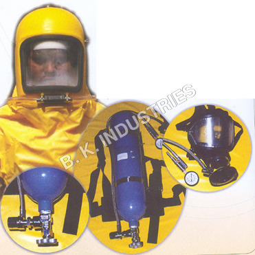 Self Breathing Apparatus - Imported With Demand Valve & Emergency Alarm | Yellow, Ideal for Fire Fighting, Various Duration Options Available
