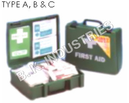 First Aid Box - Fire Fighting Application | Green Color, No Warranty