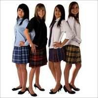 School Uniform Checks Fabric