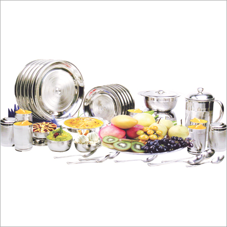 Stainless Steel Dinner Set