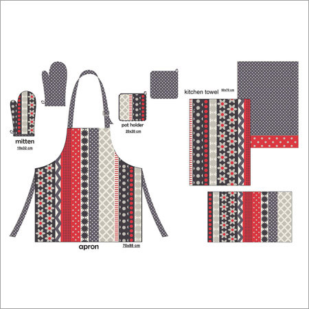 Trendy Kitchen Linen Set