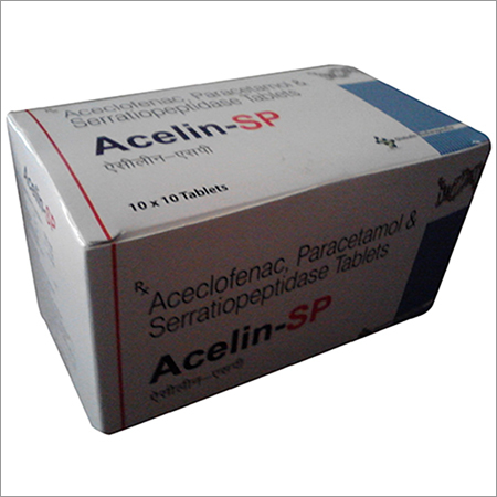 Aceclofenac Paracetamol & Serratiopeptidase Tablet
