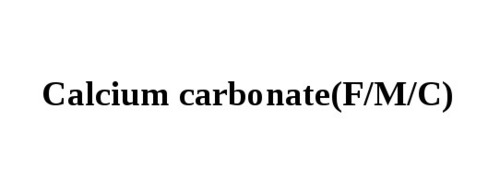 Calcium carbonate(F/M/C)