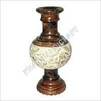 Wood Wooden Vase