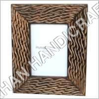 Wooden Photo Frame - Wood Material, Custom Size 11x9 Inches, 7x5 Inch Photo Size - Durable, Easy to Clean, Polished Finish, Ideal for Gifting and Home Decoration