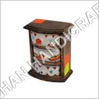 Designer Wooden Almira - Antique Finish , Indian Style Indoor Furniture with Handcrafted Wood Detailing