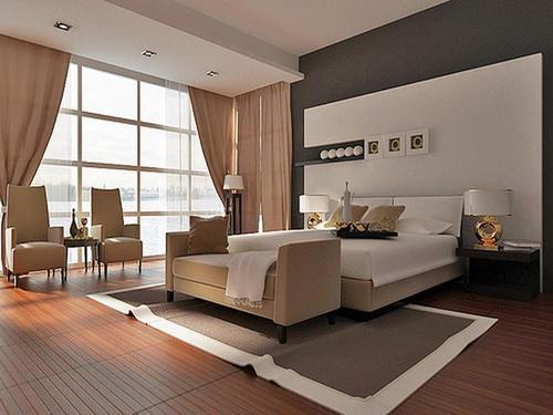 Small Master Bed