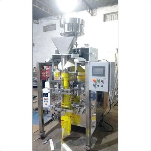 Automatic Rice Packing Machine - 500g to 5000g/h Capacity, White Color, PLC Control System, Electric Drive Type, Low Power Consumption, Easy to Install and Operate, High Operational Fluency