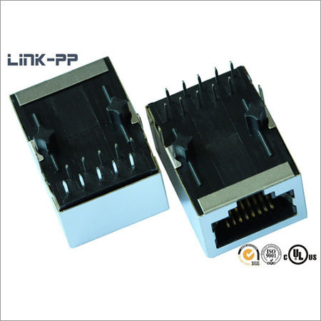 10 / 100 / 1000Base-T tab-down 0437438101 RJ45 connector without leds
