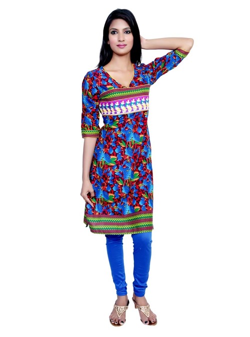 Port casual unique Printed Womens Kurti