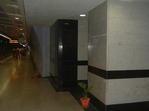 Jet black and shell white wall cladding