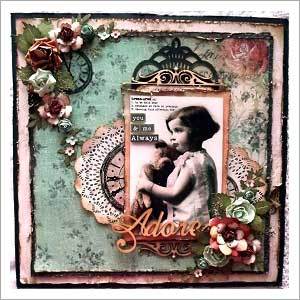 Designer Paper Photo Frames