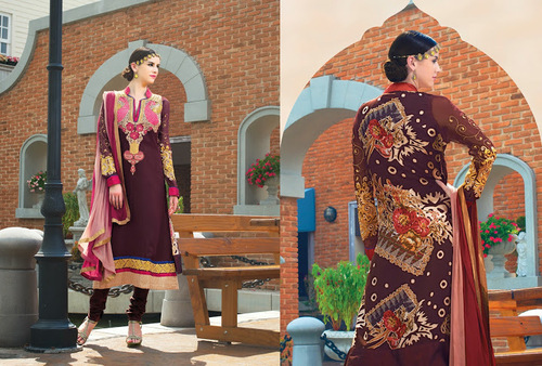 Net Anarkali Suits