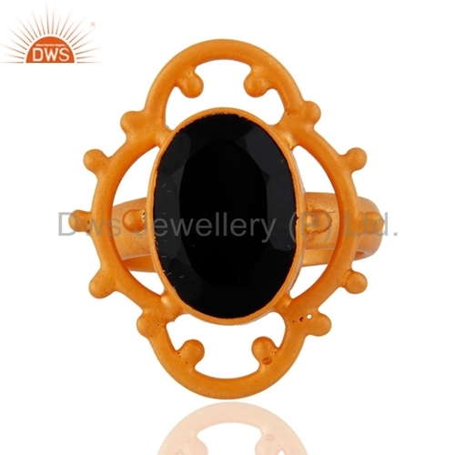 Handmade Sterling Silver Black Onyx Ring - 925 Silver, 6.350 Grams, 12.466 Carats | Customizable Textures, Eye-Catching Design, Perfect for Weddings and Gifts