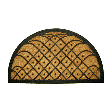 Rubber Backed Coir Brush Doormat