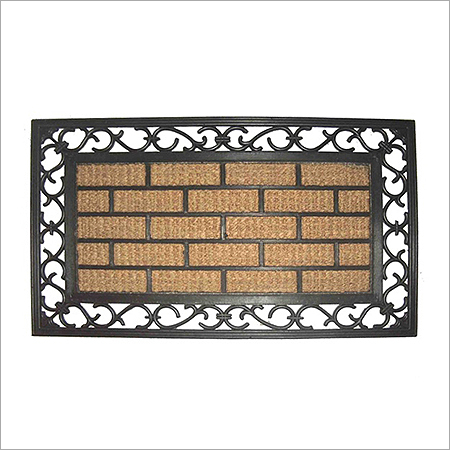 Rubber Non Brush Grill Doormat