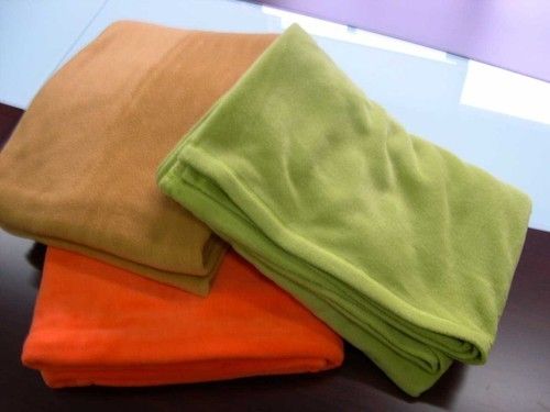 Plain Polar Fleece Blanket