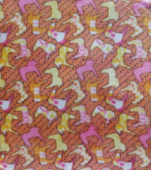 Washable Suede Printed Fabric