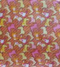 Suede Printed Fabric
