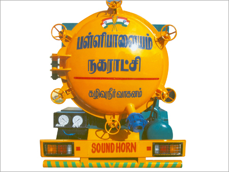 Sewage Suction Equipment Mounted on Swaraj Mazda